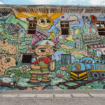 PeruRail entrega impresionante mural a Machupicchu por su aniversario
